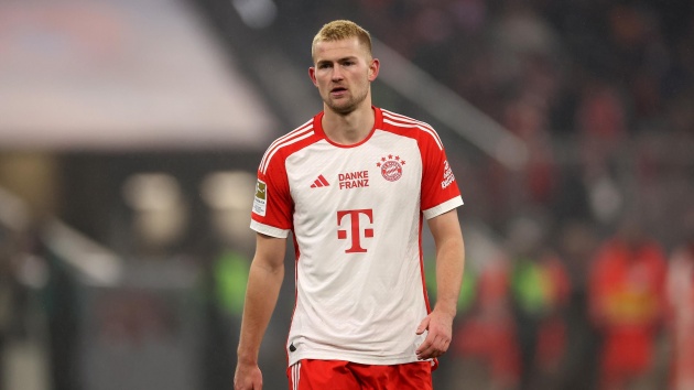 De Ligt thất bại cùng Bayern Munich.