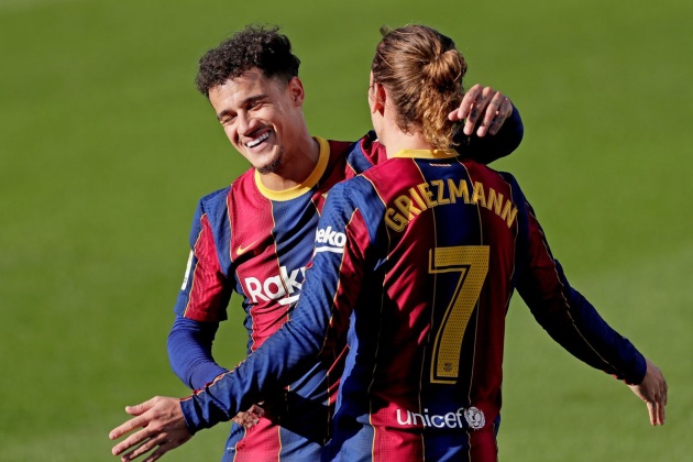 Coutinho và Griezmann đều mang tới nỗi thất vọng lớn trong màu áo Barca.