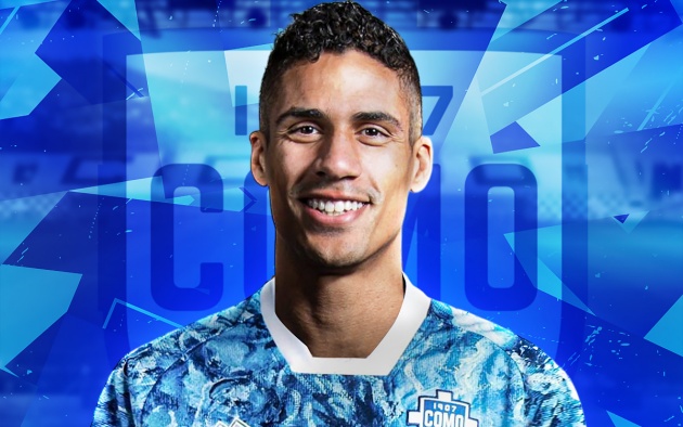 Raphael Varane vừa gia nhập Como.