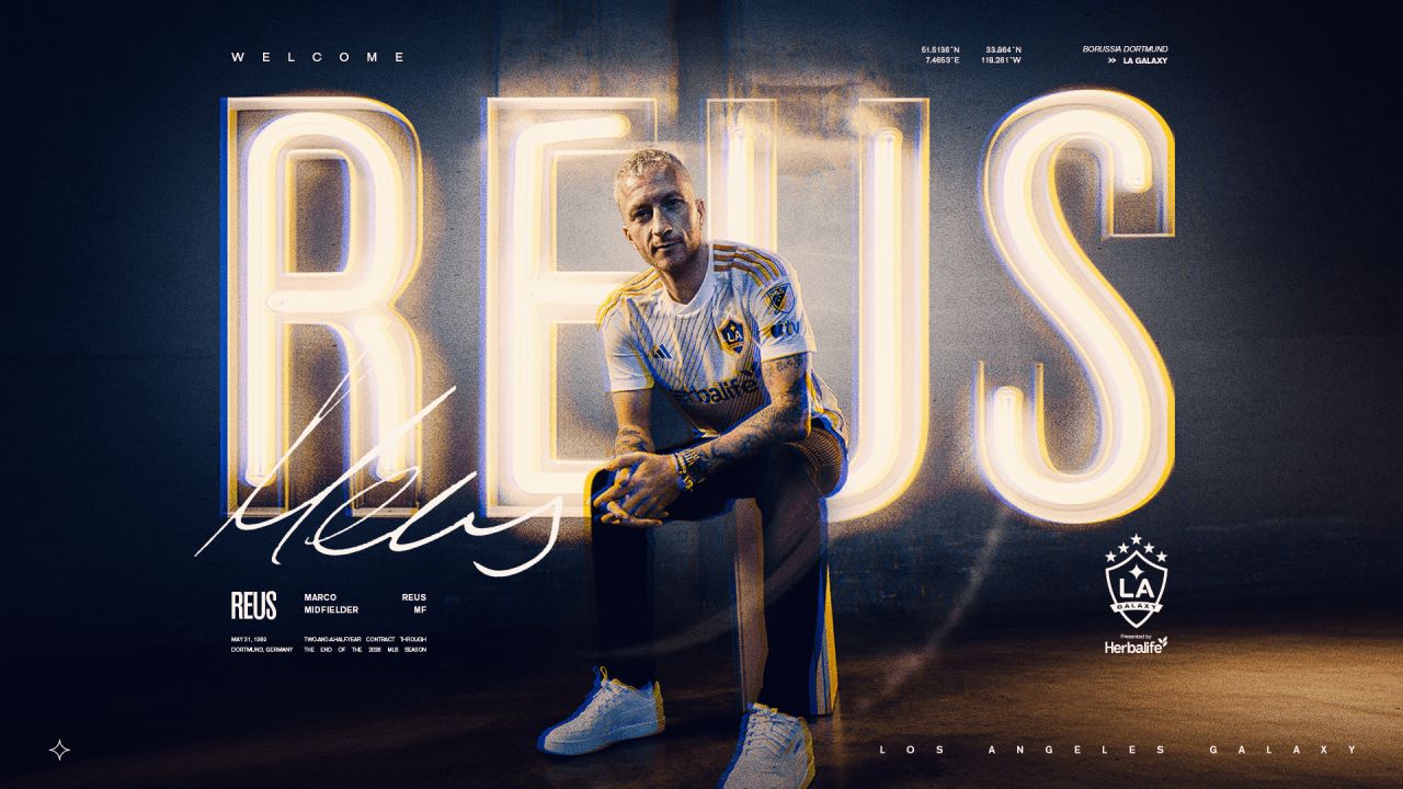 Reus chính thức là người của LA Galaxy.
