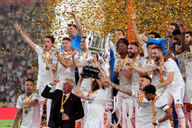 Real vô địch Copa del Rey năm 2023.