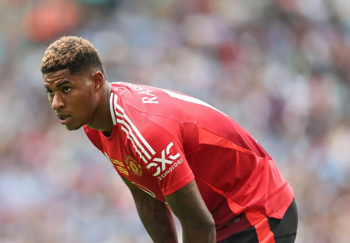Rashford có trận đấu kém hiệu quả.