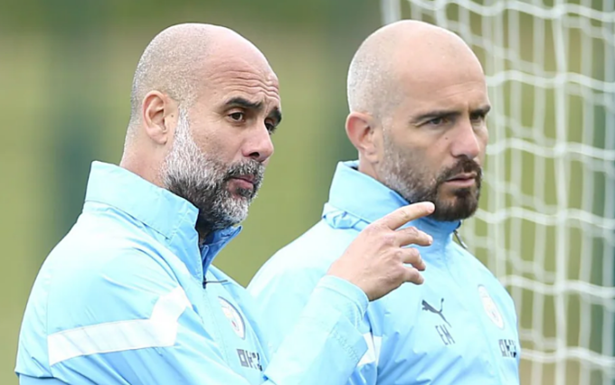 Maresca từng là trợ lý của Guardiola.