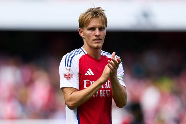 Martin Odegaard thận trọng trước Wolverhampton.