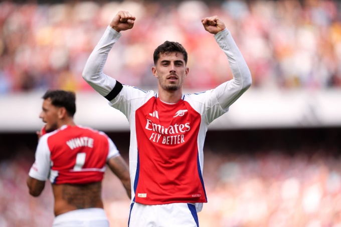 Rõ ràng Havertz giờ trở thành nhân tố rất quan trọng trong lối chơi của Pháo thủ.