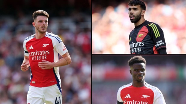 Arsenal ra sân với những lựa chọn gần như mạnh mẽ nhất.