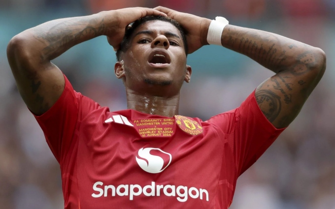 Không lạ, Rashford vẫn gây thất vọng.