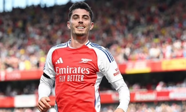 Havertz chơi ấn tượng.