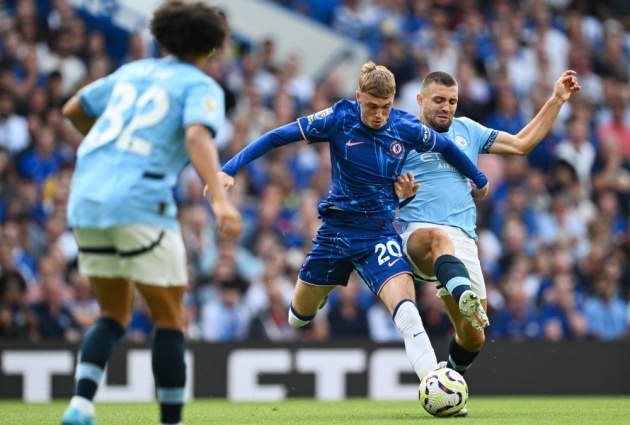 Trận đấu giữa Chelsea và Man City diễn ra khá căng thẳng.