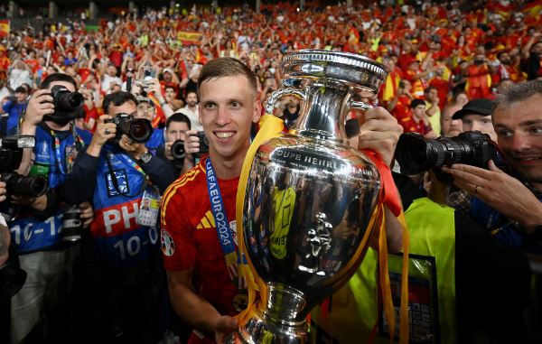 Dani Olmo vô địch EURO 2024.
