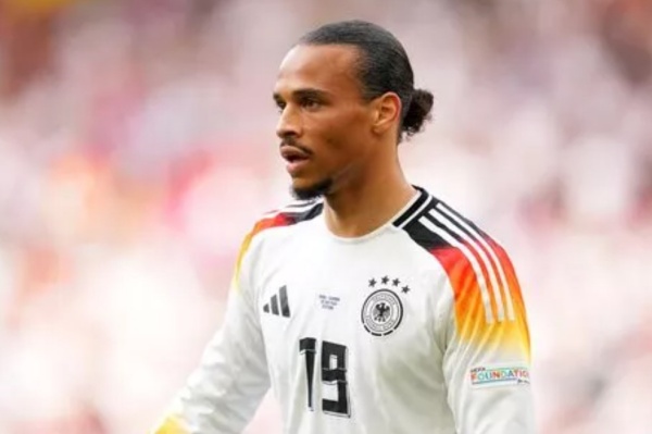 Leroy Sane trong màu áo Đức.