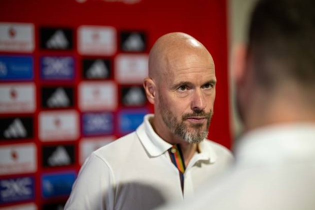 Erik ten Hag hài lòng với đội hình M.U hiện tại.