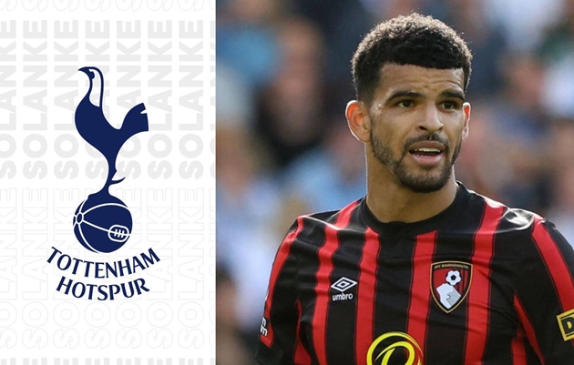 Tottenham Hotspur đặt Dominic Solanke vào tầm ngắm.