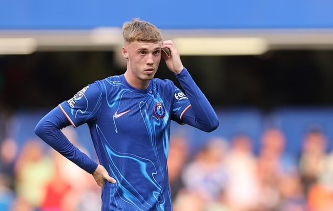 Palmer dạt cánh phải trước Man City.