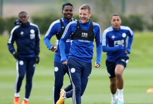 Huyền thoại Leicester Vardy có thói quen chuẩn bị trước trận đấu rất khác biệt.