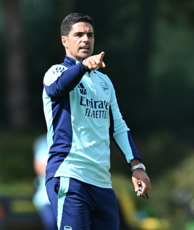 Sau chiến thắng 2-0 trước Wolves ở vòng khai màn, thầy trò HLV Mikel Arteta trở lại tập luyện để chuẩn bị cho trận tiếp theo.