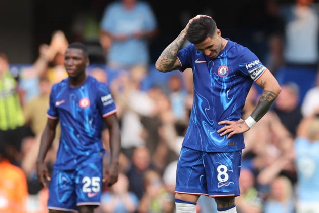 Các cầu thủ Chelsea nhận thất bại trước Manchester City ngay trên sân nhà.