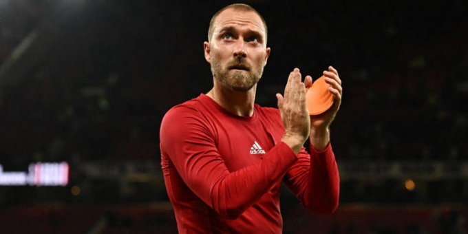 Eriksen trên đường rời Man United.