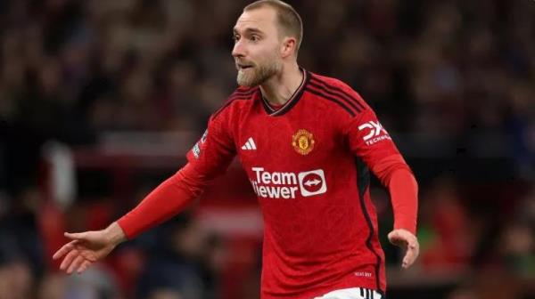 Eriksen bị Man United gạt bỏ.