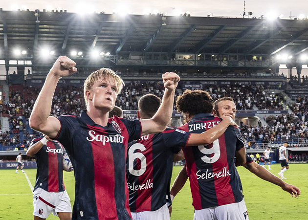 "Tân binh" của UEFA Champions League, CLB Bologna.