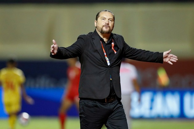 HLV Velizar Popov vẫn là người đóng góp lớn nhất vào chiến thắng của Thanh Hóa. Ảnh: VFF.