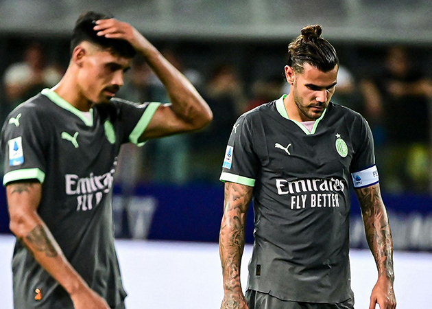Milan chơi bạt nhược trong trận thua Parma ở vòng 2.