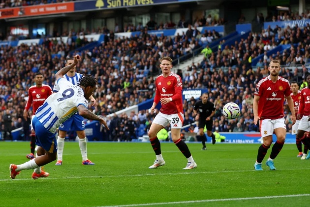 Man United vừa nhận thất bại trước Brighton.