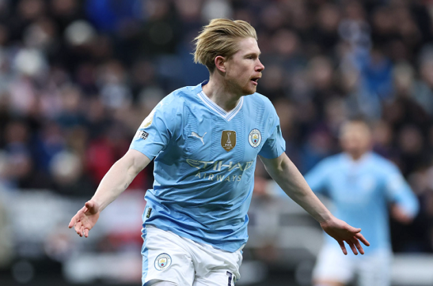 De Bruyne là nhân tố quan trọng của Man City dù đã 33 tuổi.