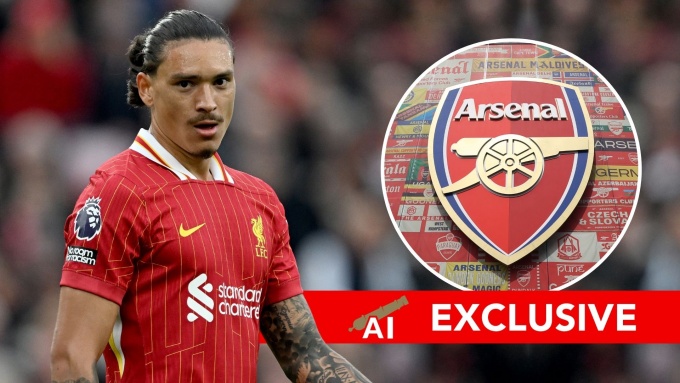 Nunez được đồn đoán gia nhập Arsenal.