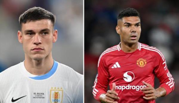 Ten Hag có thể dùng cùng lúc Ugarte và Casemiro.
