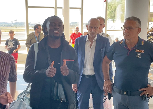 Danso đã không thể gia nhập AS Roma vì vấn đề sức khoẻ.