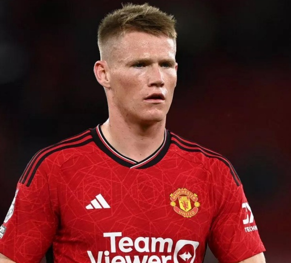 McTominay trong màu áo Man United.