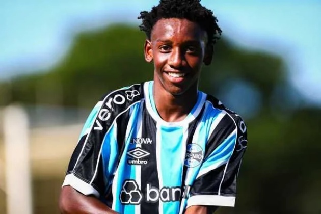 Cầu thủ trẻ Gabriel Mec của Gremio.