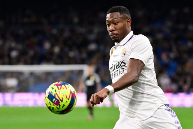 David Alaba là trung vệ xuất sắc của Real.