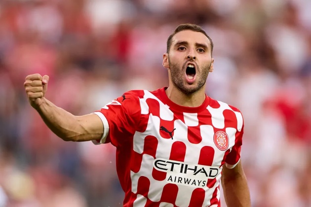 Tiền đạo Ruiz của Girona đang có phong độ cao.