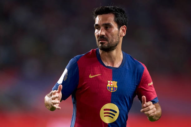Gundogan chỉ thi đấu cho Barca trong một mùa giải.