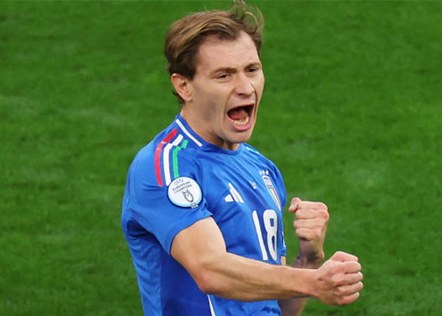 "Buồng phổi" Nicolo Barella không được triệu tập lần này.