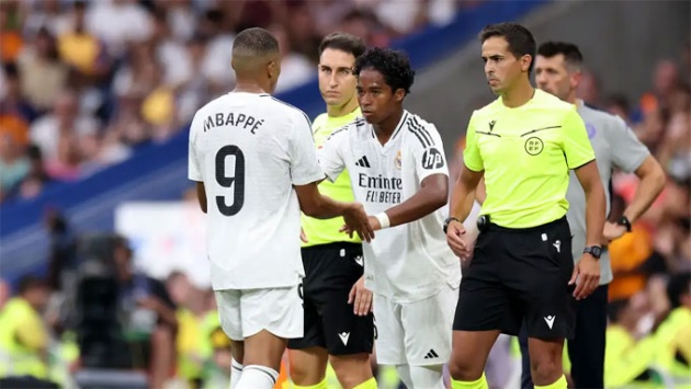 Kylian Mbappe và Endrick là hai tân binh của Real mùa này.