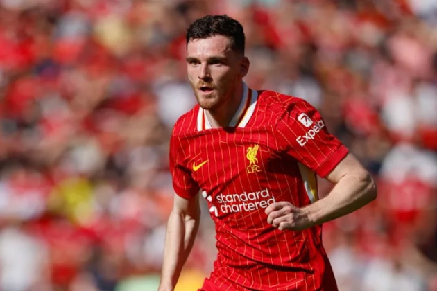 Robertson vẫn đang là hậu vệ trái số 1 của Liverpool.