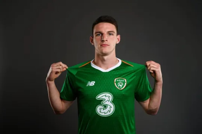 Rice từng có 3 lần được triệu tập lên ĐT Ireland.