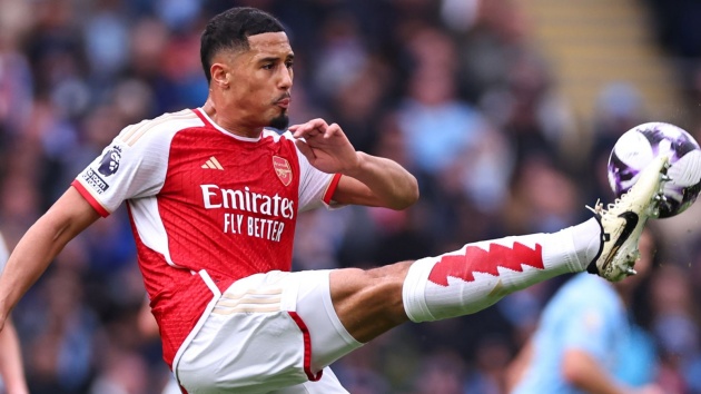 Saliba là niềm hy vọng lớn của Arsenal trong trận đấu tới.