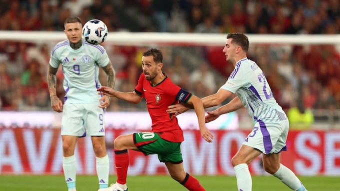 Sau chiến thắng 2-1 trước Croatia ở trận ra quân Nations League, Bồ Đào Nha được kỳ vọng dễ dàng thắng Scotland.