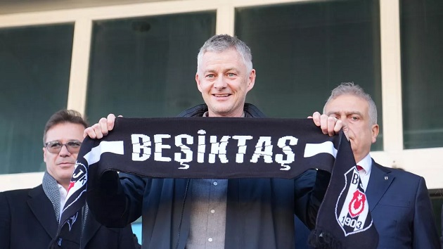 Solskjaer đã đến Besiktas.