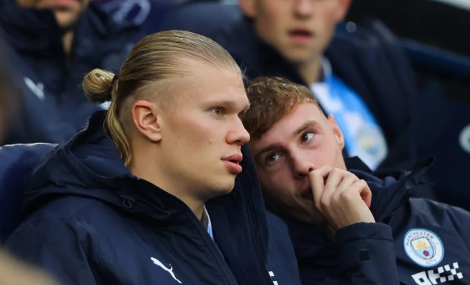 Palmer khi còn ở Man City.