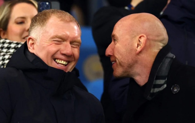 Scholes là một biểu tượng của Man United.