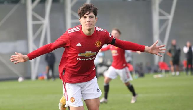 Garnacho gia nhập học viện Manchester United khi còn là một tài năng trẻ vào năm 2020.