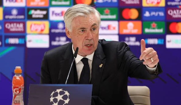 Carlo Ancelotti hài lòng với màn trình diễn của Real Madrid.