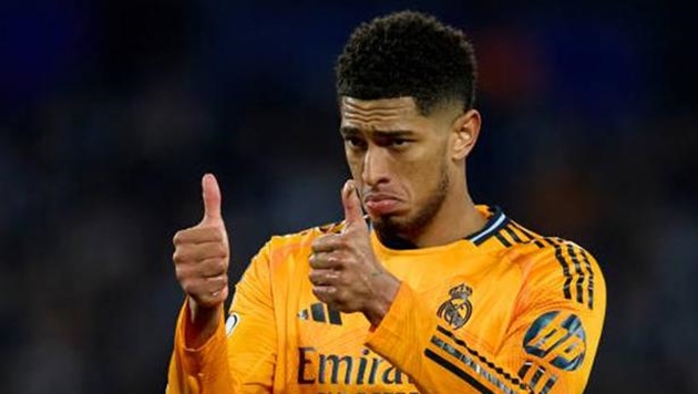 Jude Bellingham tiếp tục tỏa sáng trong màu áo Real Madrid.