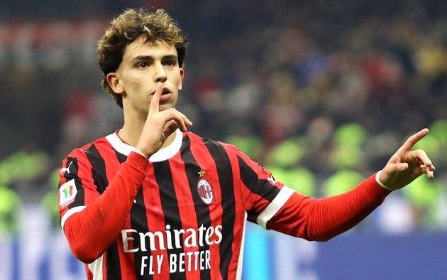 Felix trong màu áo Milan.
