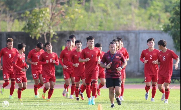 U22 Việt Nam có chiều cao trung bình khá ấn tượng.